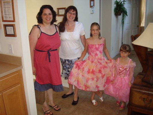 Girls Going to Princess Breakfast