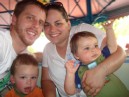 Family Pose on the Teacups