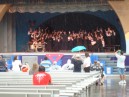 Luke and Peter's Concert - it rained just during the time of the concert