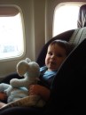 Eddie on the  Airplane